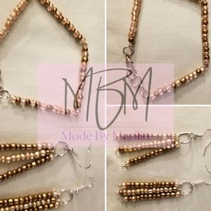 Handmade Bracelet and Earrings set